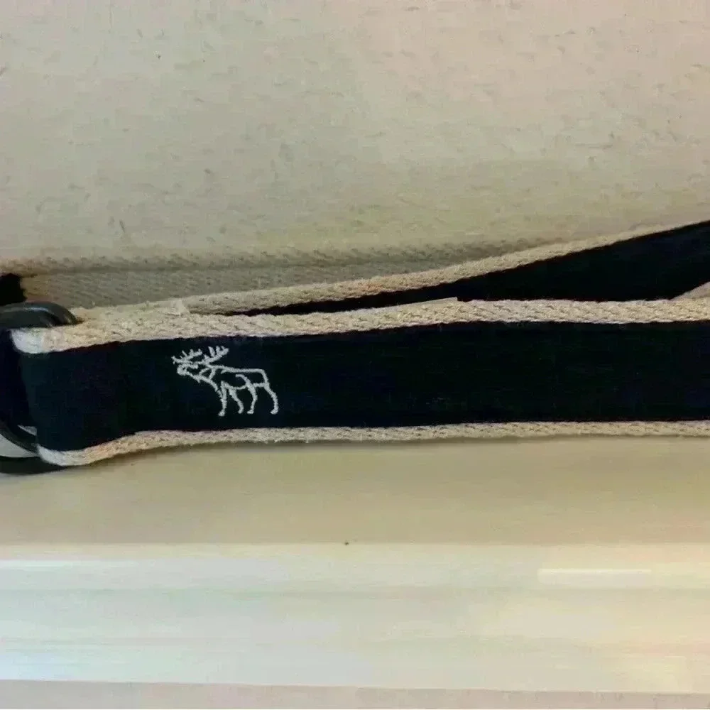Abercrombie & Fitch Vintage Cloth Leather Tip Belt